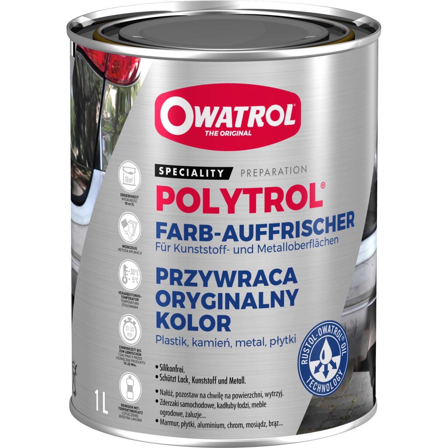 Thumbnail - OWATROL POLYTROL Kunststoff Auffrischer Auto Kfz 1L