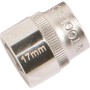 LUX Stecknuss 17 mm Comfort aus Chrom-Vanadium-Stahl für Schlüssel & Abzieher.