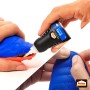 Anwendung von Pattex Sekundenkleber Ultra Gel Matic auf Schuh, 3g Tube.