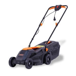 FUXTEC Elektro Rasenmäher 9 Kg mit Kabel FX-RME33 33 cm Schnittbreite 30 L Fangkorb 220 V