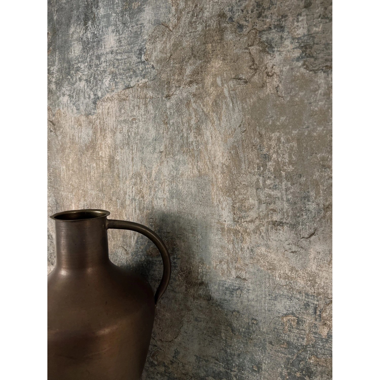 Newroom Vliestapete Gadiel Taupe Beton Modern_2