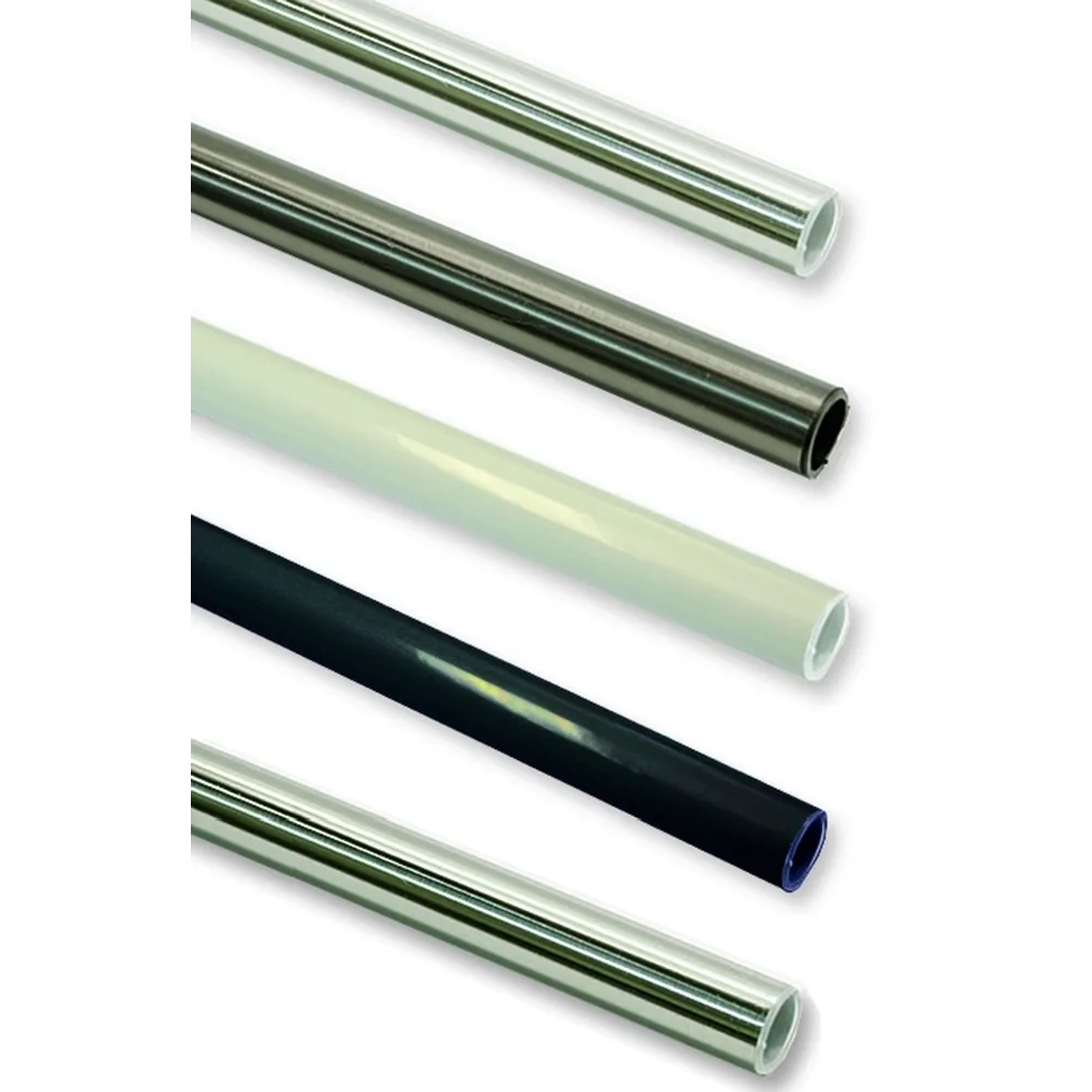 Gardinia Gardinenstange Chicago, Ø 20mm, verschiedene Farben. Stilgarnitur für Fensterdekoration.