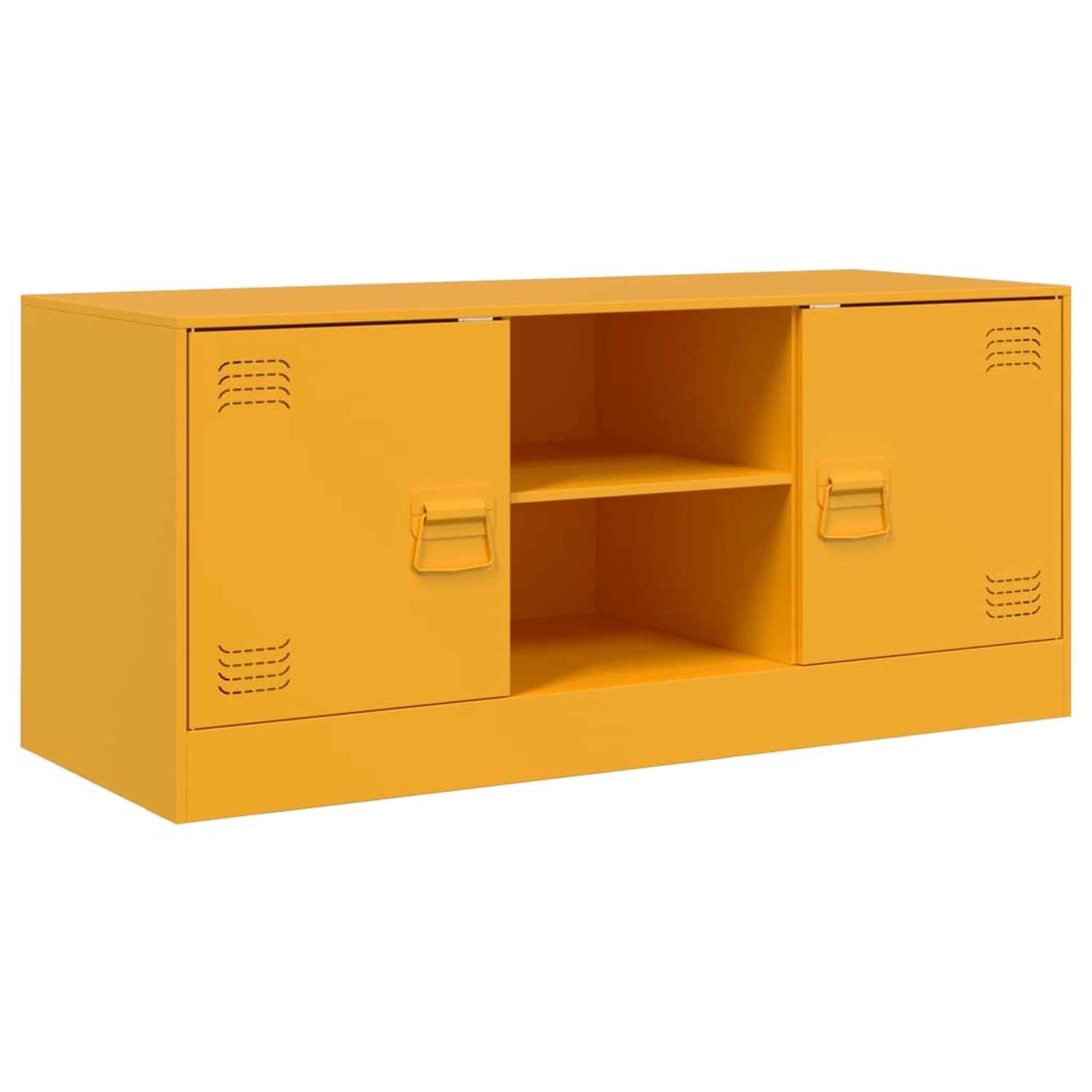 vidaXL TV-Schrank TV-Schrank Senfgelb 99x39x44 cm Stahl günstig online kaufen