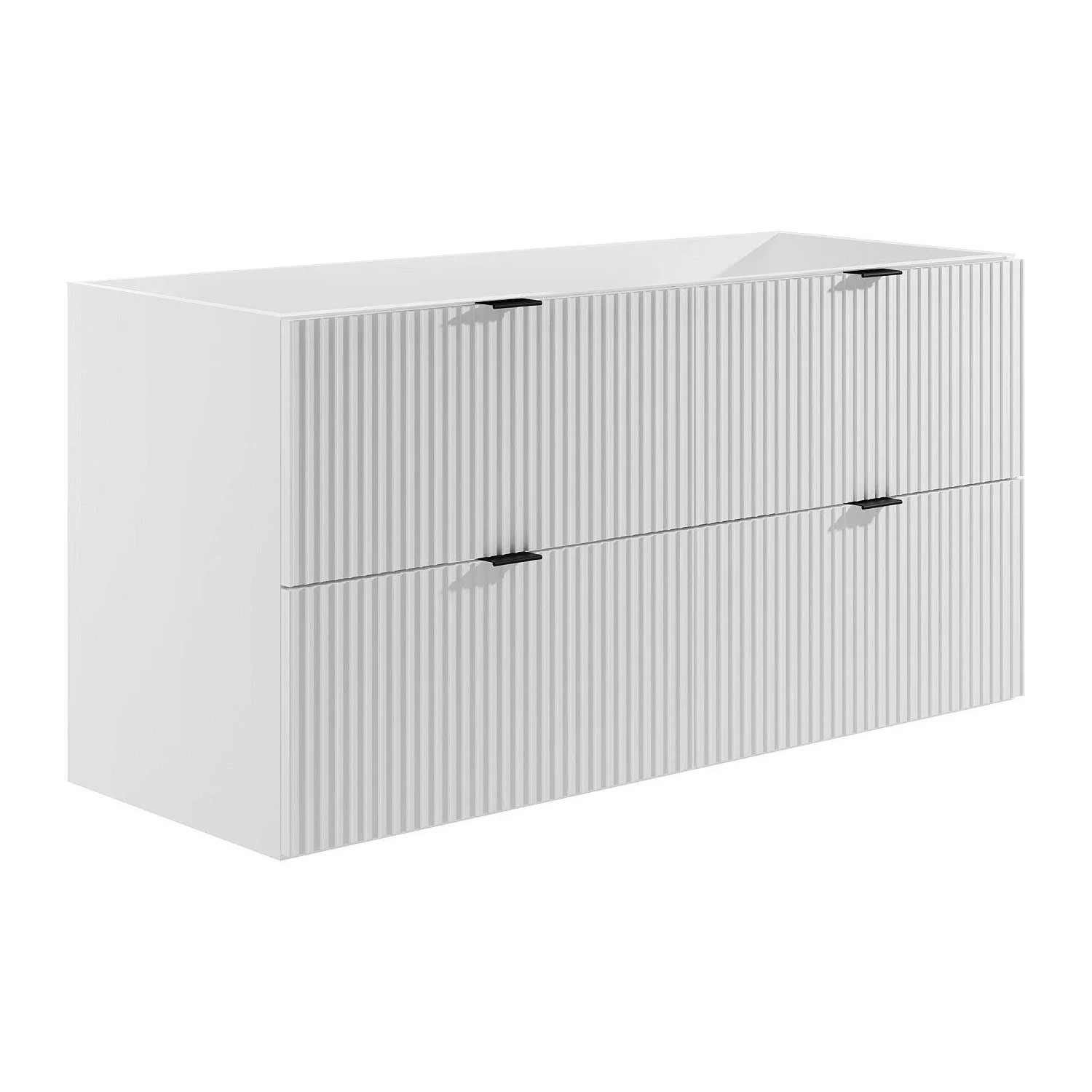 Vente-unique Waschbeckenunterschrank Zevini Weiß 120 cm