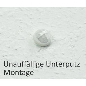 ChiliTec Einbau Bewegungsmelder Ct Pir Mini Weiss