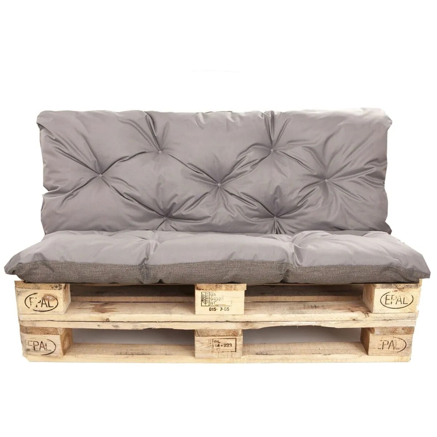 Setgarden Enkel Set Palettenkissen 120x50x40cm Sitzkissen+ Rückenkissen 1tl günstig online kaufen