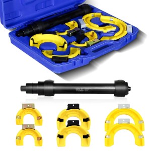 CCLIFE Federspanner McPherson 300mm Stoßdämpfer Werkzeug mit Kunststoffschutz 1050kg Belastbarkeit