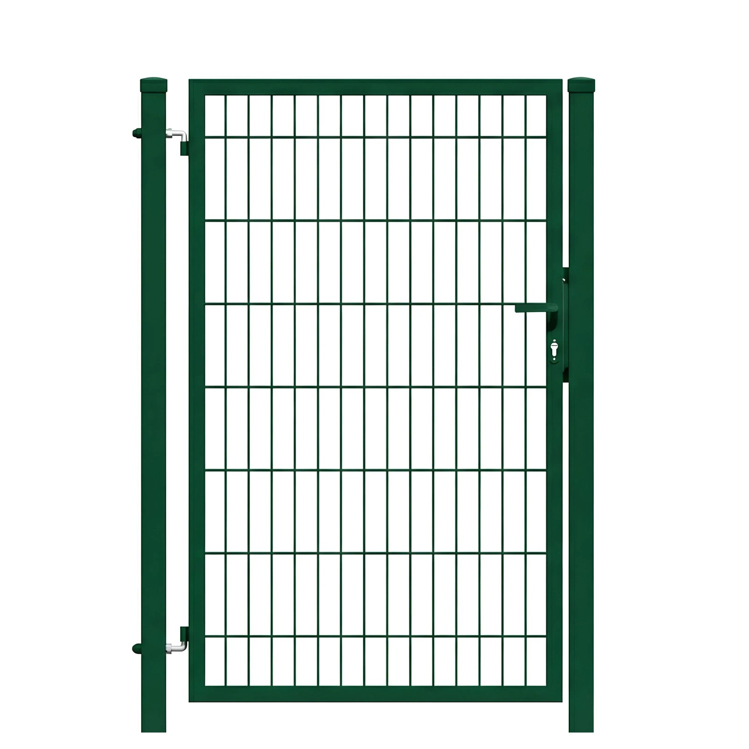 GEWA Gartentor Economy Einflügelig 1m Breit 1m Hoch Doppelstabmattentor Dop günstig online kaufen