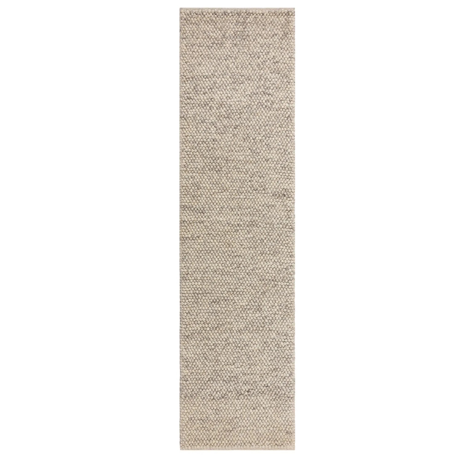 Flair Rugs Wollteppich Minerals 60 cm x 230 cm Natural