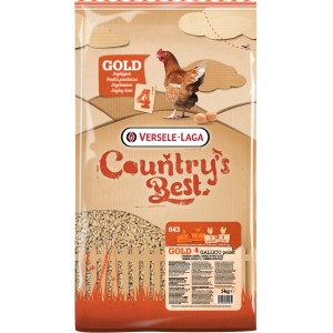 Versele-Laga Country's Best Gold 4 Gallico Pellet, 5kg Geflügelfutter für Legehennen.