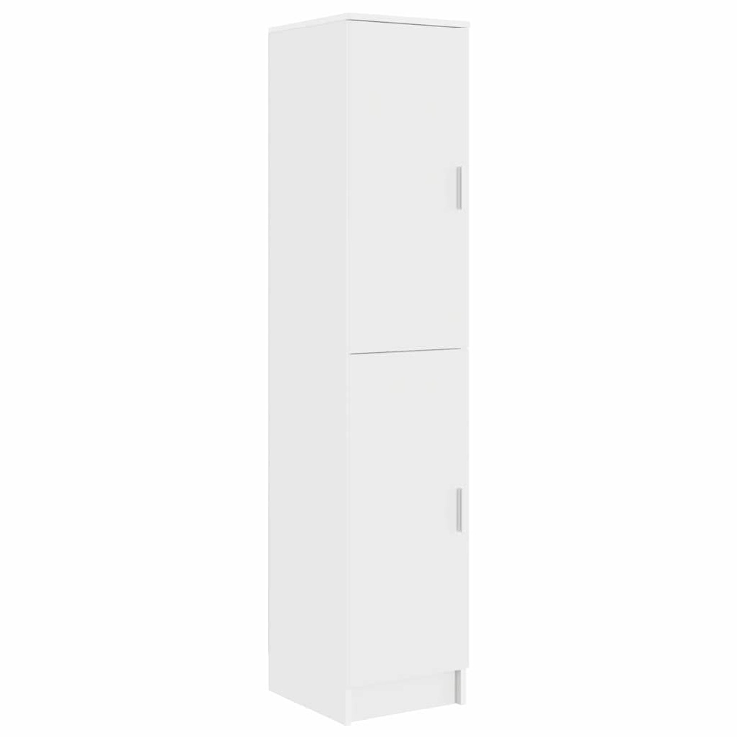 vidaXL Highboard Weiß 35 x 39 x 168 cm Holzwerkstoff 869330