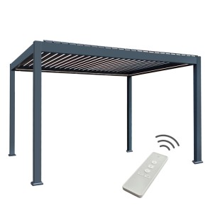 osoltus E Bioclimatic Lamellen Pergola Elektrisch Lamellendach 4x3m