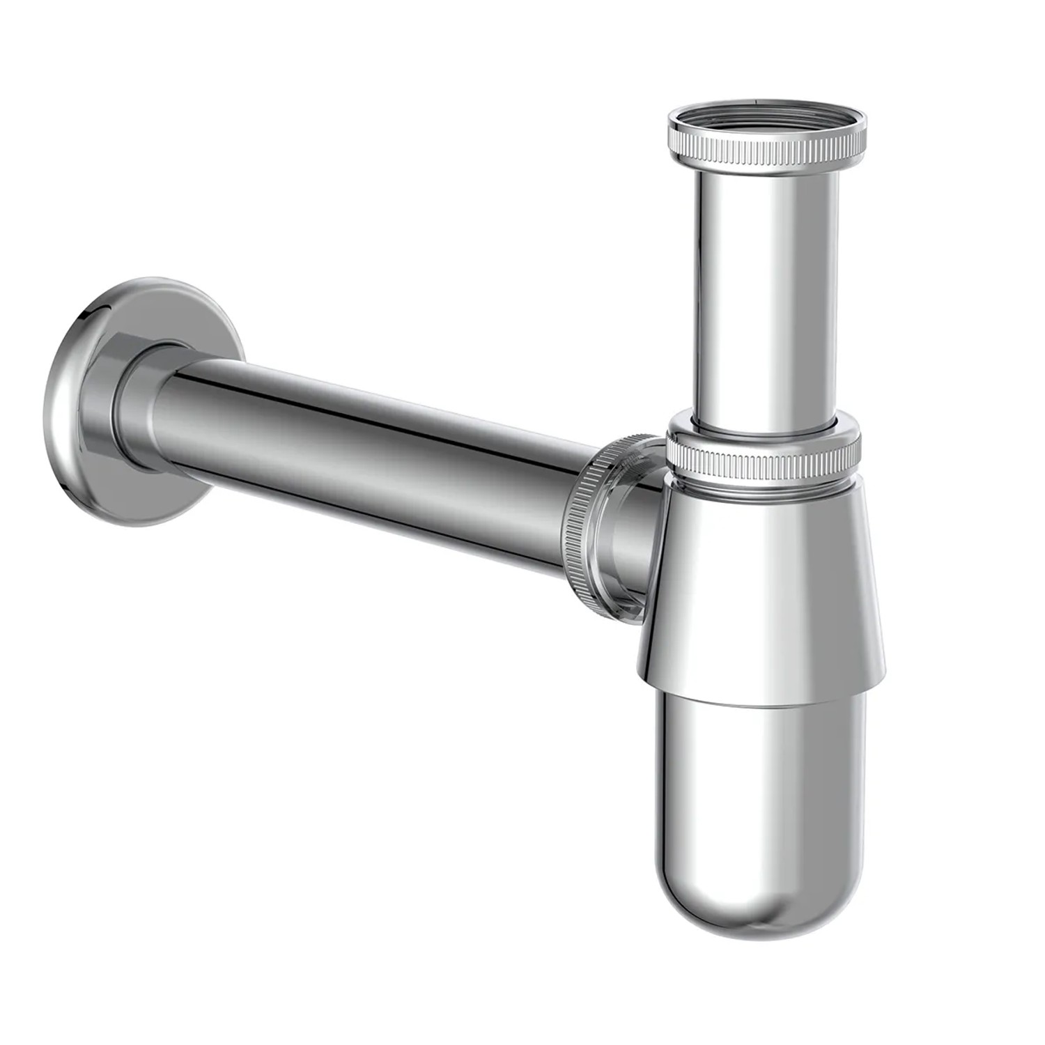 Kirchhoff Siphon Flaschensiphon, Chrom, 1 1/4" x 32 mm