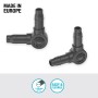 Gardena L-Stücke (10 Stk.) für 4,6 mm Micro-Drip-System Verteiler- oder Tropfrohre.
