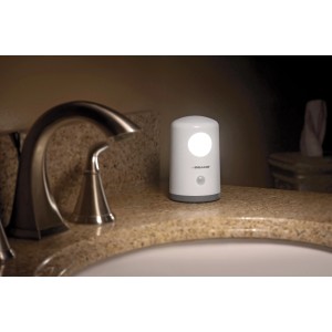 Mr. Beams LED-Nachtlicht MB750, batteriebetrieben, mit Bewegungsmelder, Weiß.