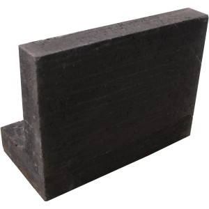 EHL L-Stein unbewehrt, anthrazit, 30x40x20 cm, zur Beet- und Raseneinfassung.