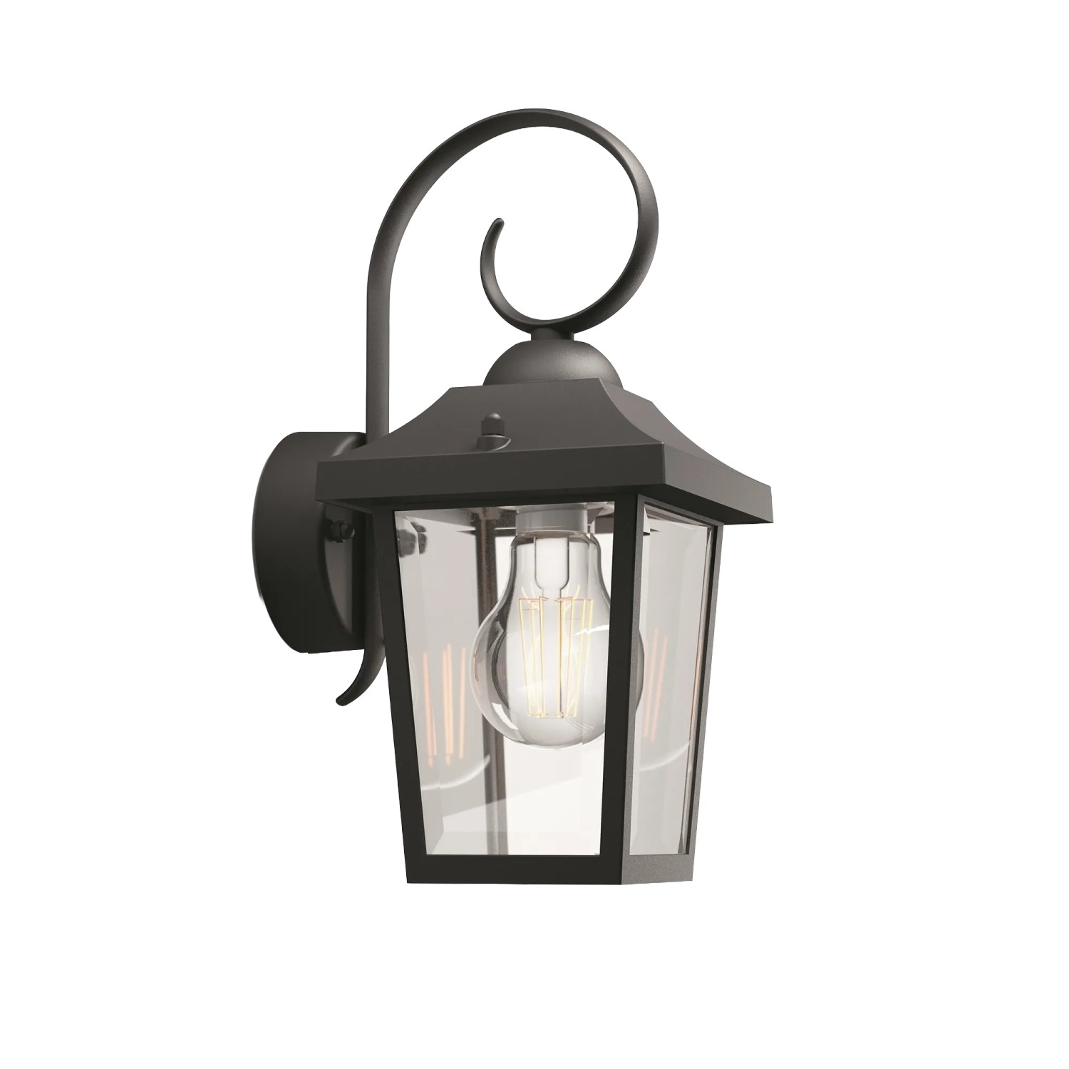 Philips Wandleuchte Buzzard Schwarz 29 cm x 13 cm x 17,5 cm