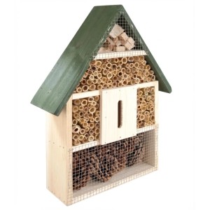 Westfalia Insektenhotel XXL 40 X 28 X 9 cm aus Holz Braun