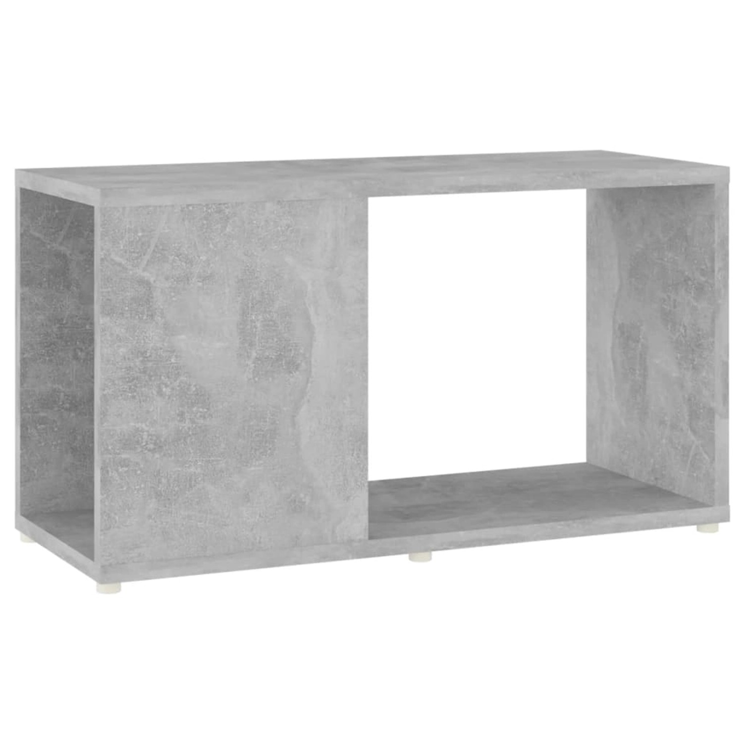 VidaXL TV-Schrank Betongrau 60x24x32 cm Holzwerkstoff