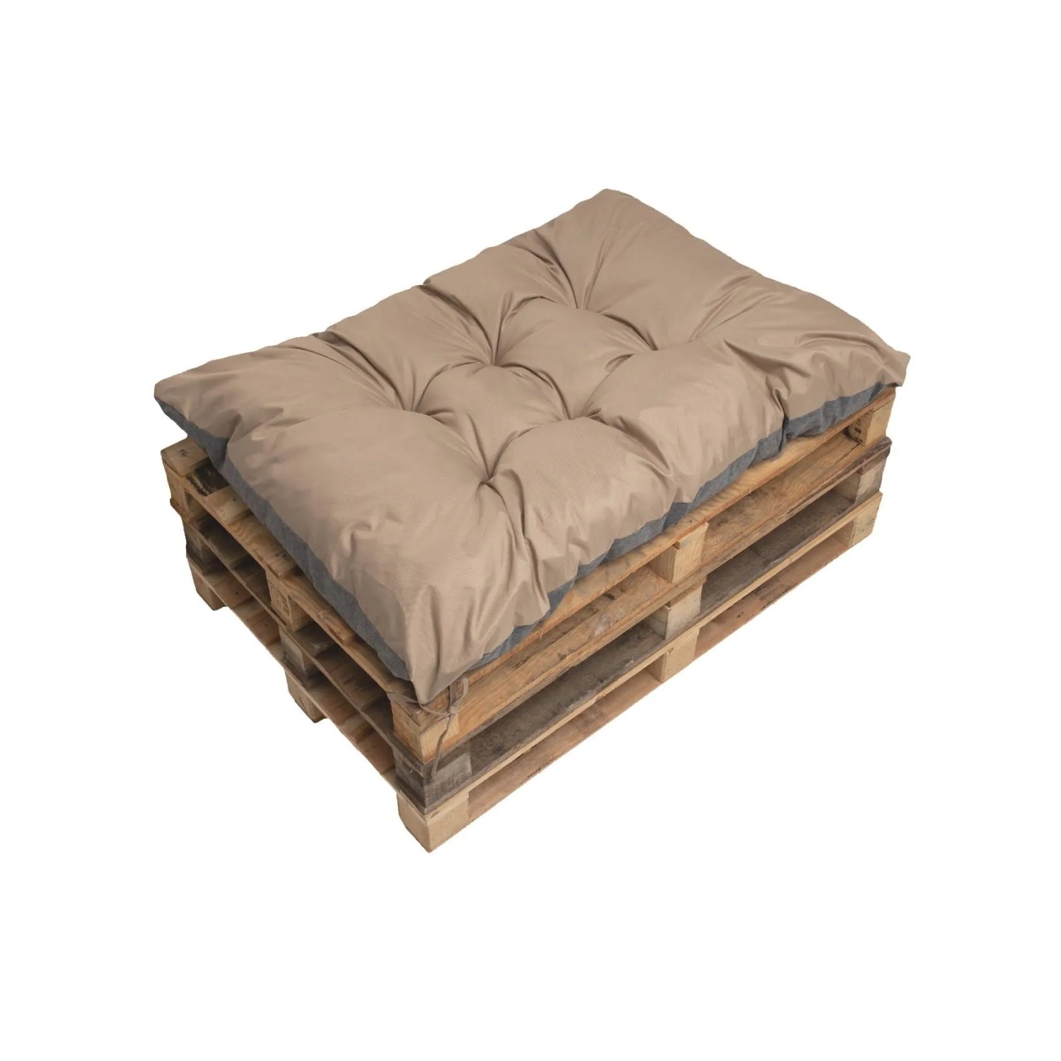 Setgarden Enkel one Palettenkissen 120x50 cm Sitzkissen 1tlg Beige günstig online kaufen