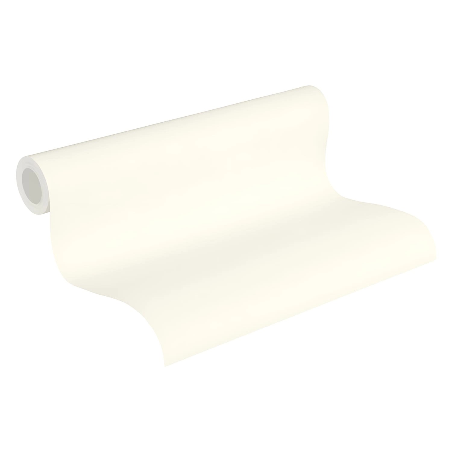 Rolle PROFHOME Vliestapete, Uni, matt weiß, leicht strukturiert.