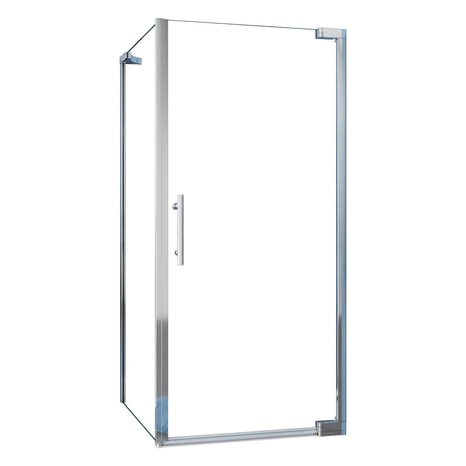 AICA 76x80x185cm Eckig Duschkabinen Eckduschen Duschtür Nischentür Duschabt günstig online kaufen