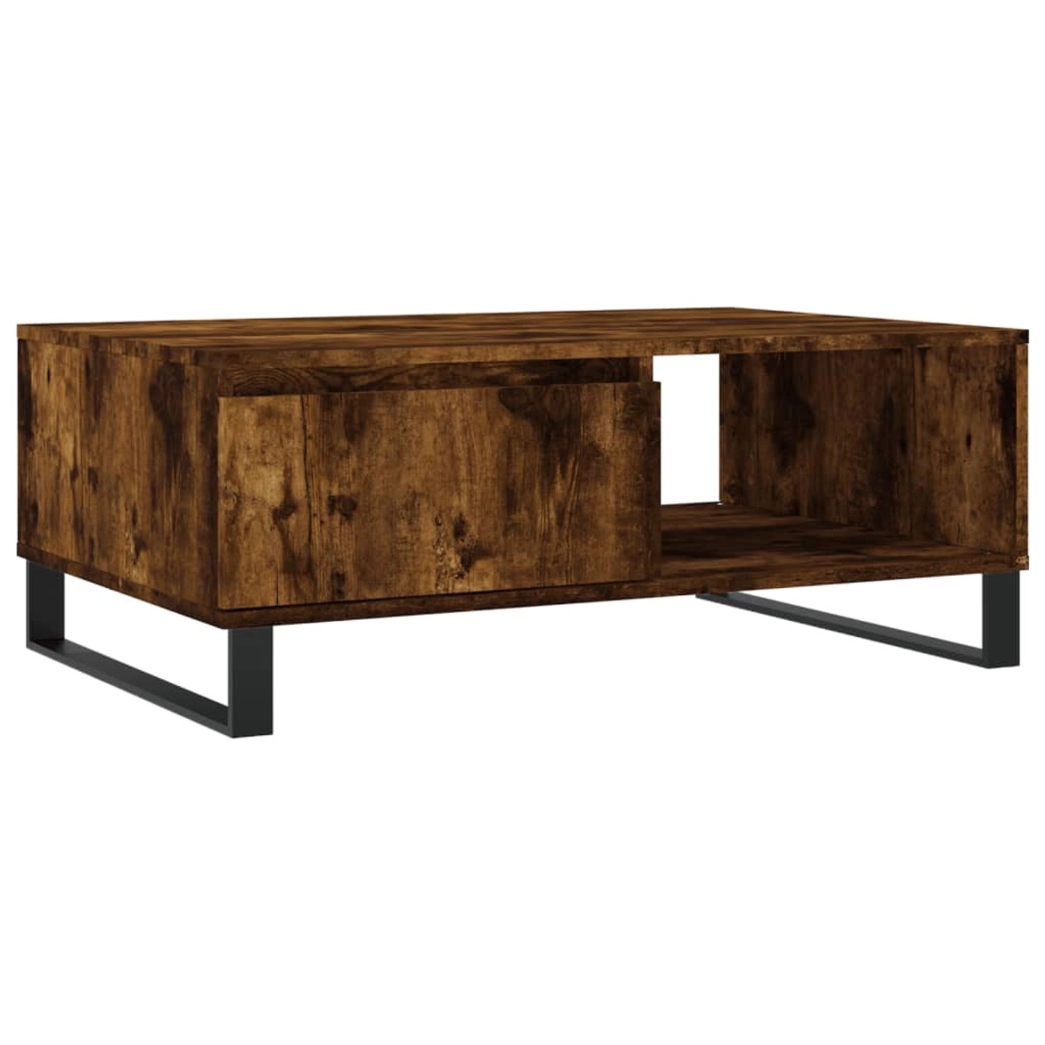 vidaXL Couchtisch Räuchereiche 90x60x35 cm Holzwerkstoff 827073 günstig online kaufen