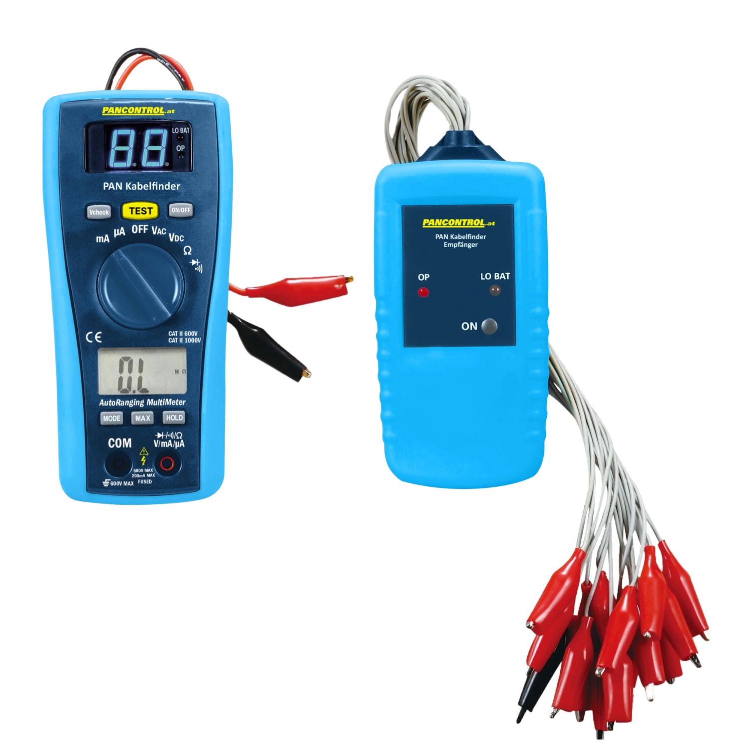 Pancontrol PAN Kabelfinder + Digital Multimeter CAT III 300V