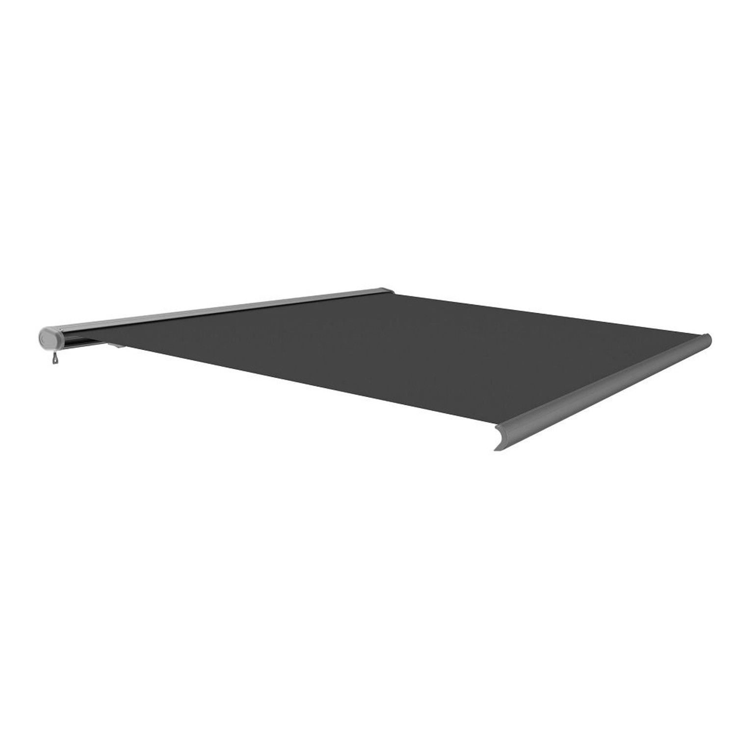 Jet-Line Elektrische Vollkassettenmarkise Sunshade in Anthrazit 5x3 Meter günstig online kaufen
