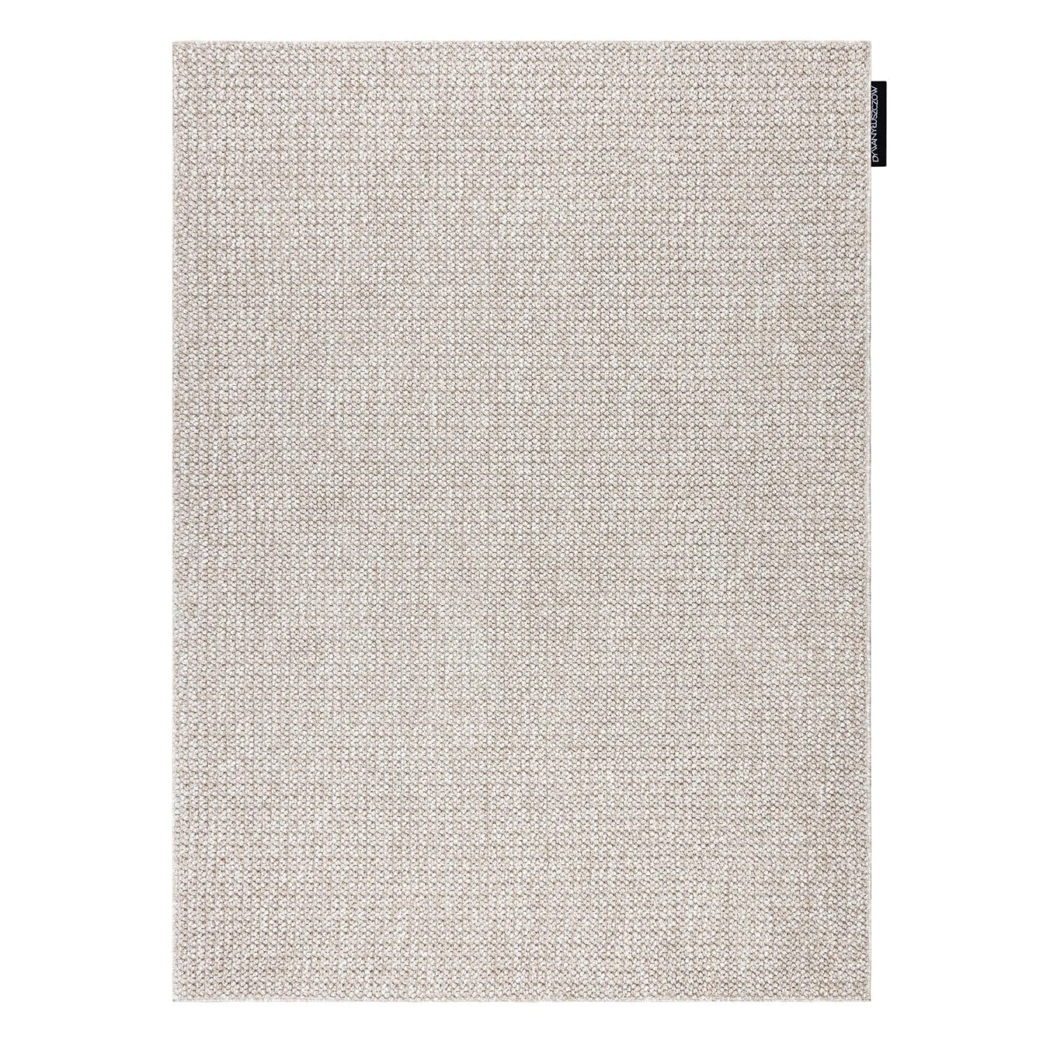 Beiger RugsX Teppich Casablanca Loop, 350x400cm. Strapazierfähiger Teppich für Wohn- und Schlafräume.