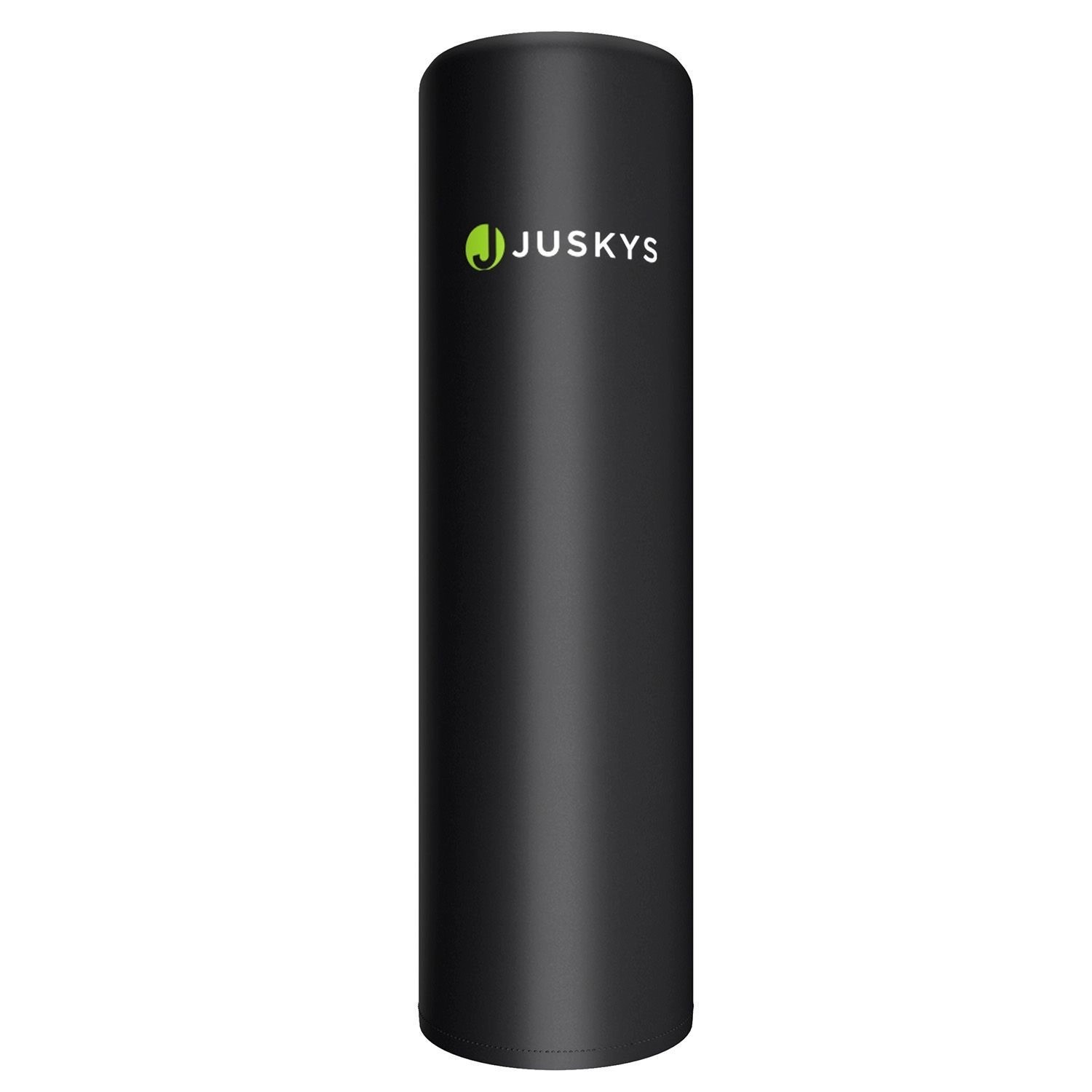 Schwarzer Juskys Gasheizer Cuna, Heizpilz für Terrasse und Garten.