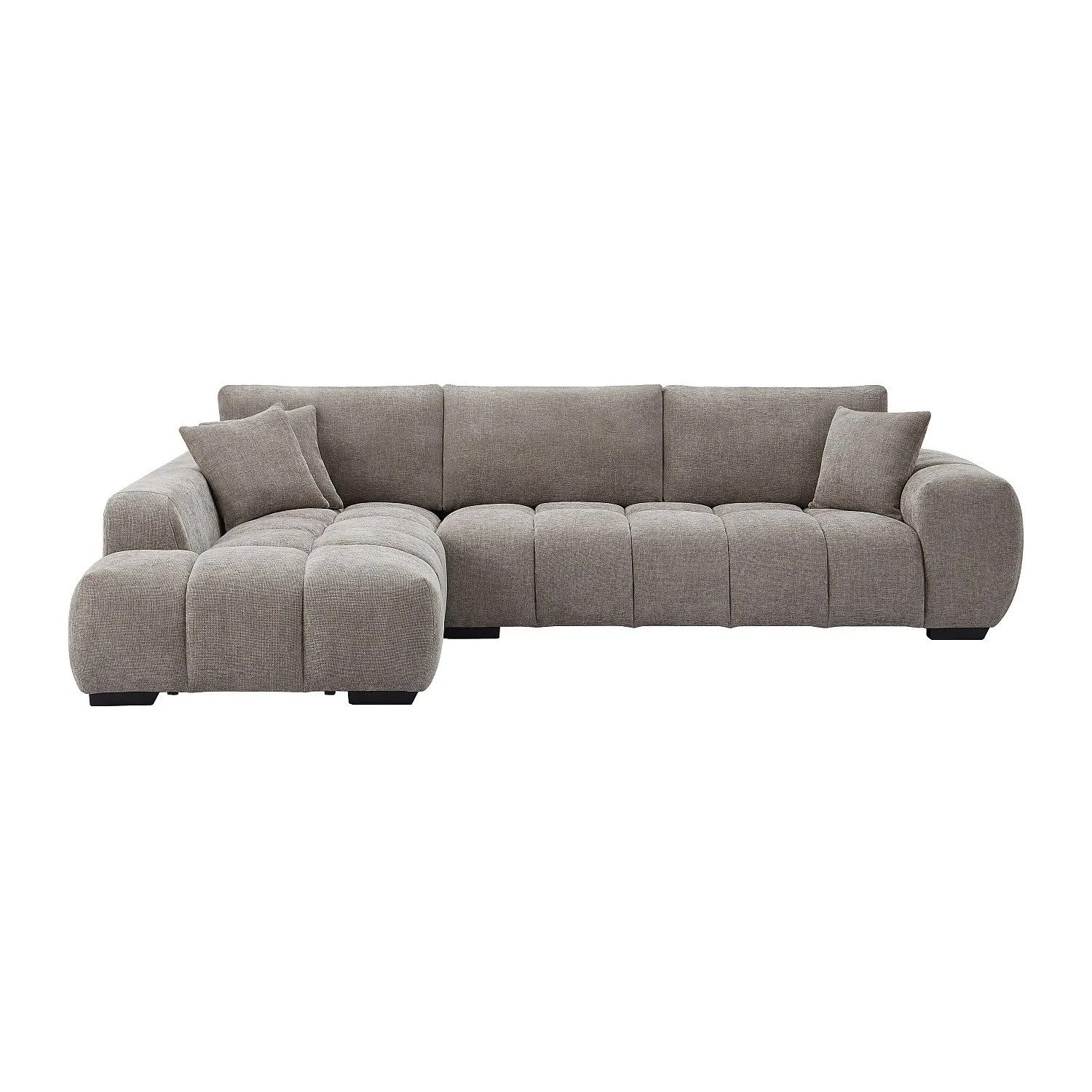 Vente-unique Sofa Ohne Schlafmöglichkeit Berenia Grau 298 cm
