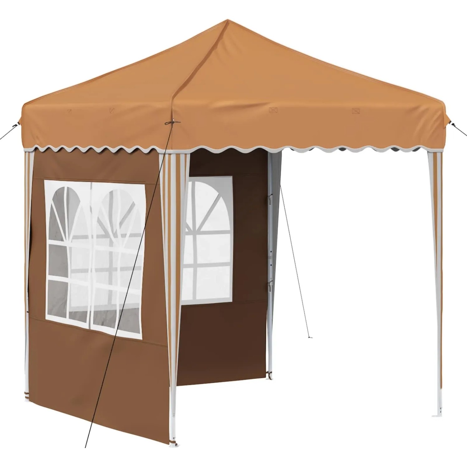 vidaXL Pop-up Partyzelt Beige 195 x 195 x 245 cm Oxford-Stoff 42019727