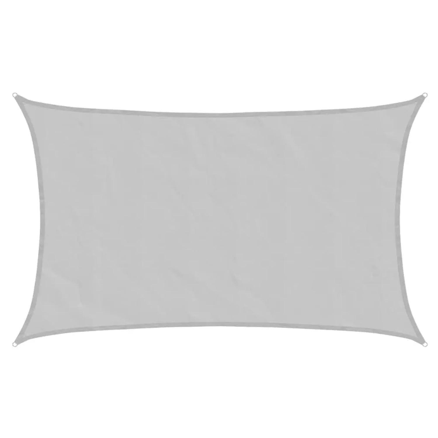 Furnicato Sonnensegel Hellgrau 8x5 M 100% Polyester Oxford