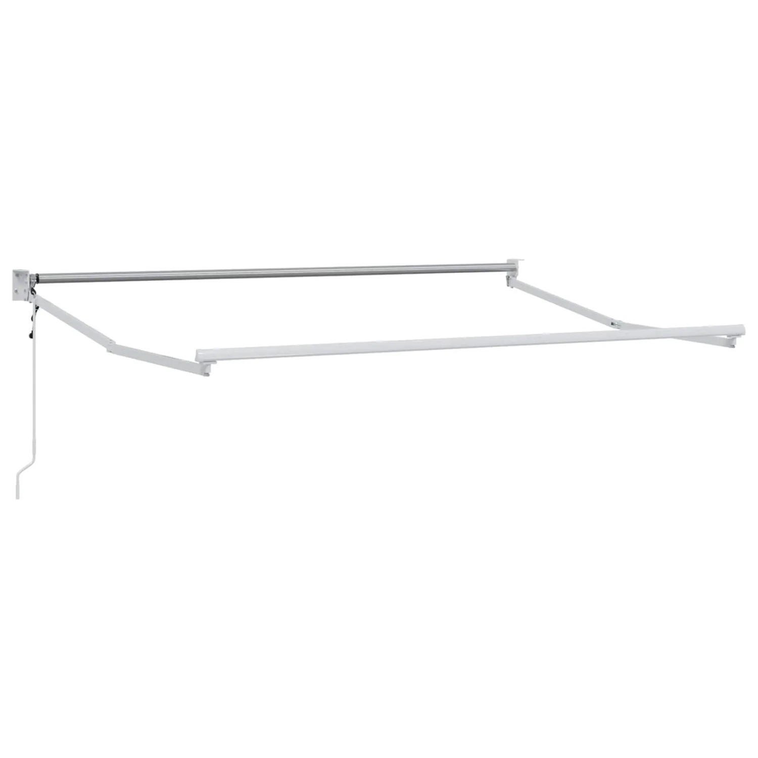 vidaXL Elektrisches Markisenrahmen Weiß 3 x 2 m Aluminium 42024180