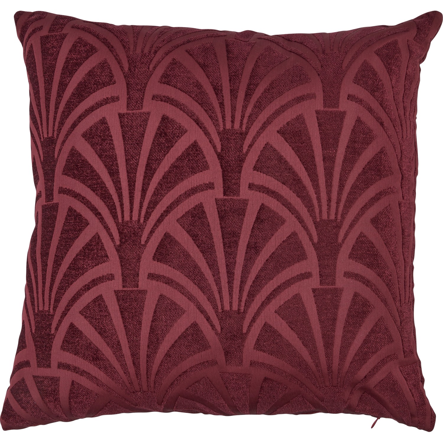 Kissen Blush Bordeaux Rot 45 cm x 45 cm