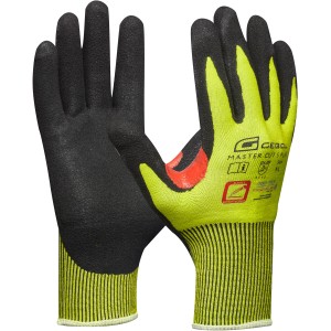 Gebol Arbeitshandschuhe Master Cut 5 Plus, Größe 8, mit Schnittschutz und guter Griffigkeit.