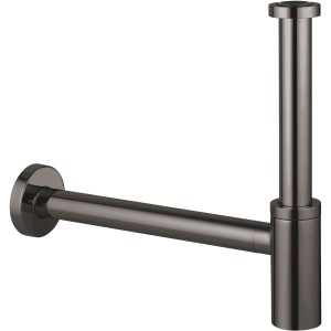 Grohe Geruchsverschluss Waschtisch 1 1/4 Zoll in Hard Graphite, Siphon für Waschbecken.