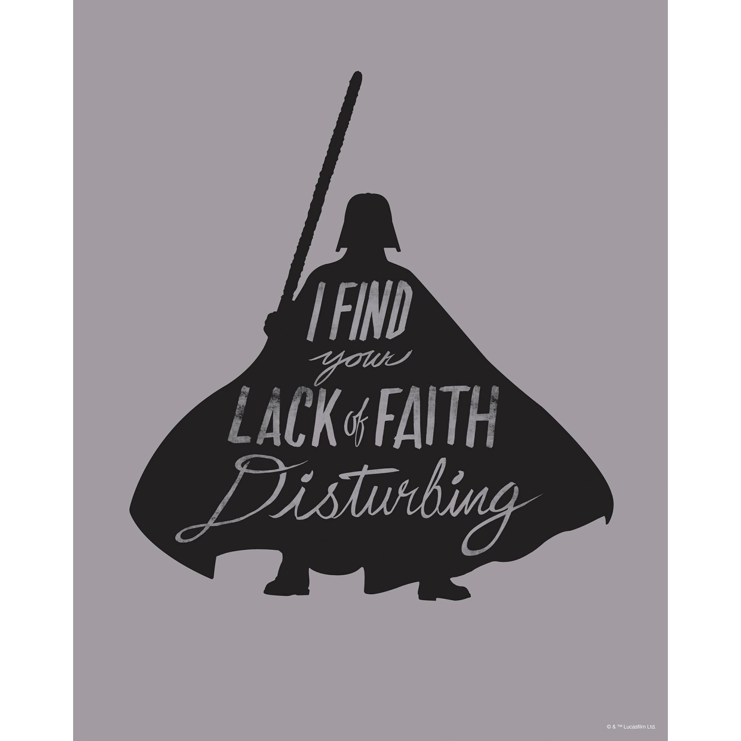 Komar Wandbild Star Wars Vader 40 x 50 cm gerollt