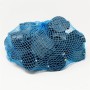 25er-Pack schwarze EGB UP Schalterdosen (Ø 60x41mm) mit Schrauben im blauen Netz.