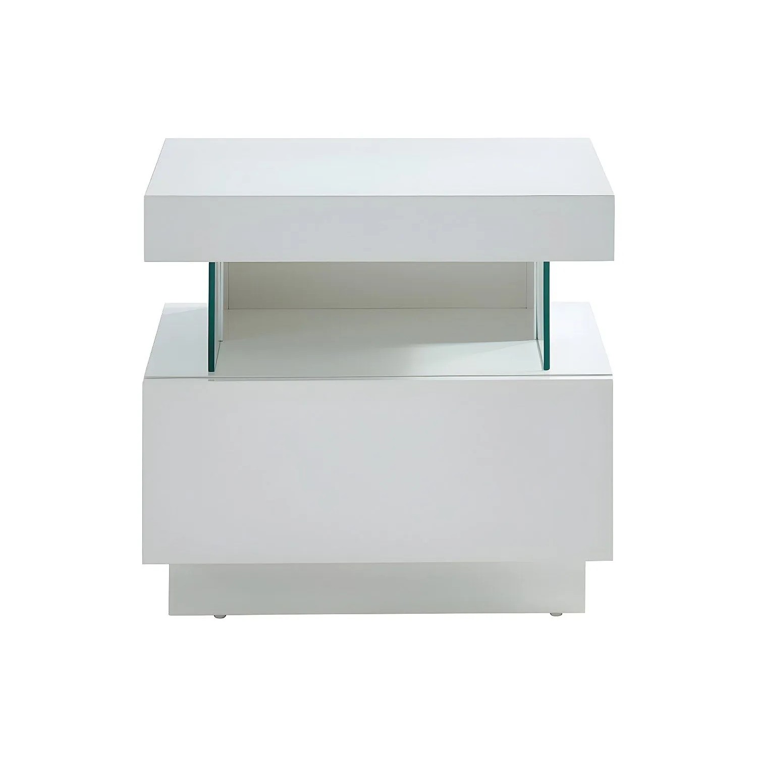Vente-unique Nachttisch Fabio Weiß 57 cm