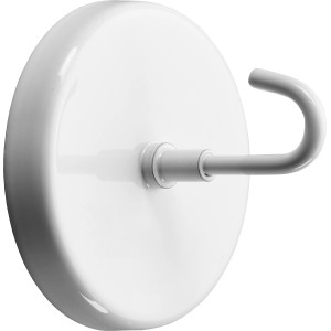 Weißer Hettich Magnethaken (Ø 5 cm) für Möbelausstattung.