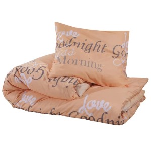 vidaXL Bettwäsche-Set Rosa 260x220 cm Baumwolle 136521