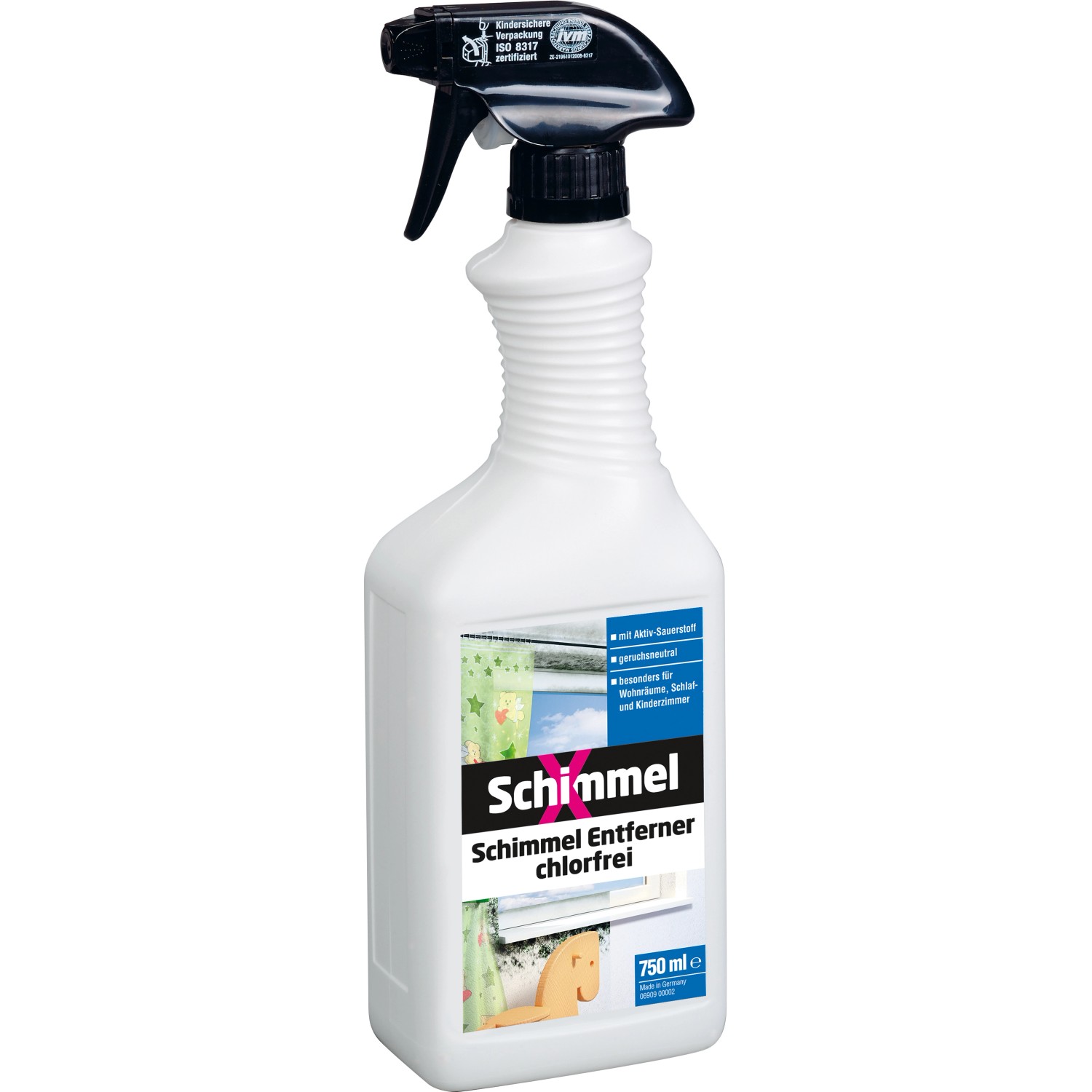 Schimmel X Schimmel Entferner chlorfrei 750 ml