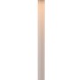 Graue Reality LED-Tischleuchte Jeff mit Akku, Ø 12,6 cm x 30 cm. Moderne, dimmbare Lampe für Innenräume.