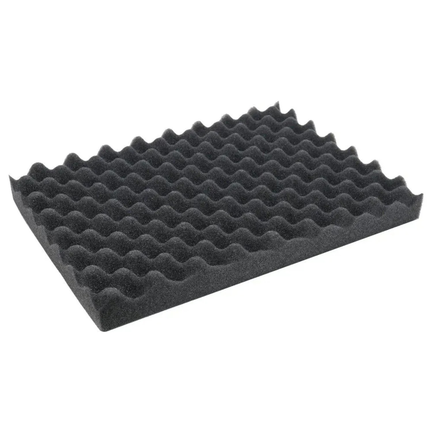 HMF 14515 Noppenschaumstoff Akustikschaumstoff 440 x 45 x 315 mm Schaumstoffeinlage Tabletop Höhe 45 mm