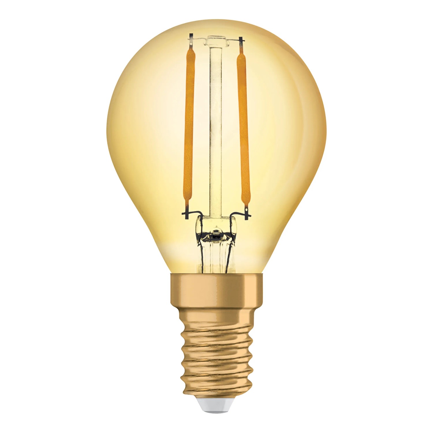 Osram LED-Leuchtmittel E14 Tropfenform, 2,5W, warmes Licht. Ideal für Wohnräume.