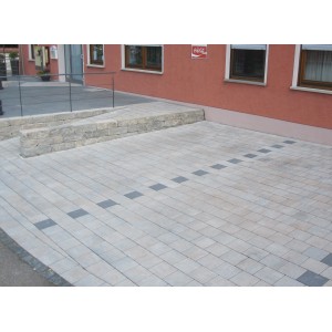 Diephaus Pflaster Calvodrain PE2 Muschelkalk 30 cm x 15 cm x 6 cm