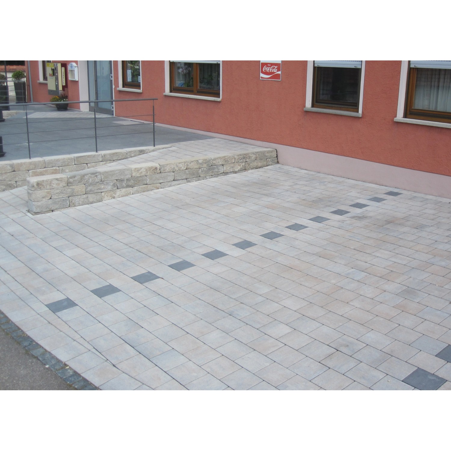 Diephaus Pflaster Calvodrain PE2 Muschelkalk 30 cm x 15 cm x 6 cm_2