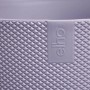 Detailaufnahme: Lila Elho Jazz Pflanzentopf mit feiner Textur, 30 cm.